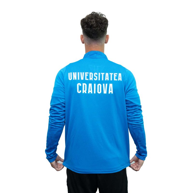 Bluza antrenament 25-26 teamcup albastra Universitatea Craiova - Imagine 4