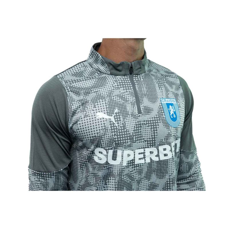 Bluza antrenament 25-26 teamcup gri Universitatea Craiova - Imagine 3