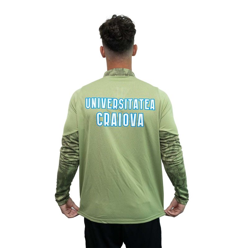 Bluza antrenament 25-26 teamcup verde Universitatea Craiova - Imagine 3