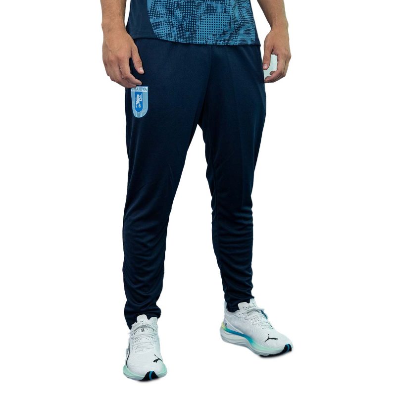 Pantaloni antrenament 25 - 26 navy Universitatea Craiova - Imagine 2