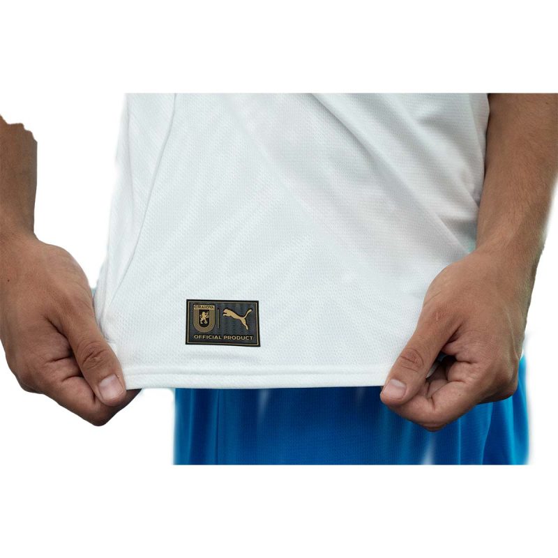 Tricou Oficial de Joc 25-26 deplasare alb Universitatea Craiova - Imagine 4