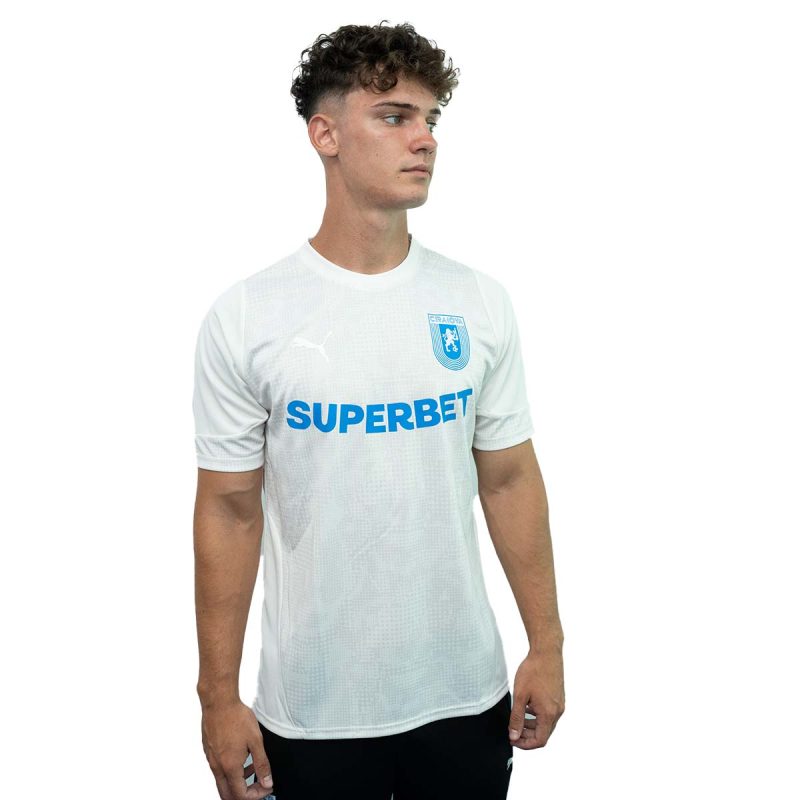 Tricou antrenament 25-26 alb Universitatea Craiova - Imagine 2