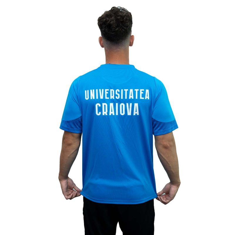 Tricou antrenament 25-26 albastru Universitatea Craiova - Imagine 3