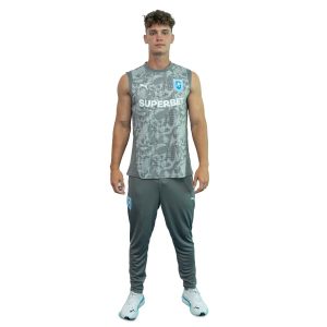 Tricou fara maneci  antrenament 25-26 gri Universitatea Craiova