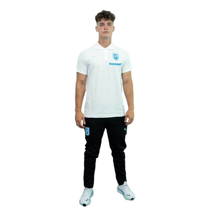 Tricou polo prezentare 25-26 alb Univeritatea Craiova