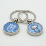 Breloc metalic ''PUI DE LEU''