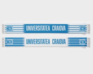 Fular alb-albastru Universitatea Craiova