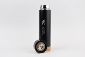 Termos negru cu logo Universitatea Craiova