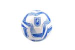 Minge fotbal alb-albastră cu stemă